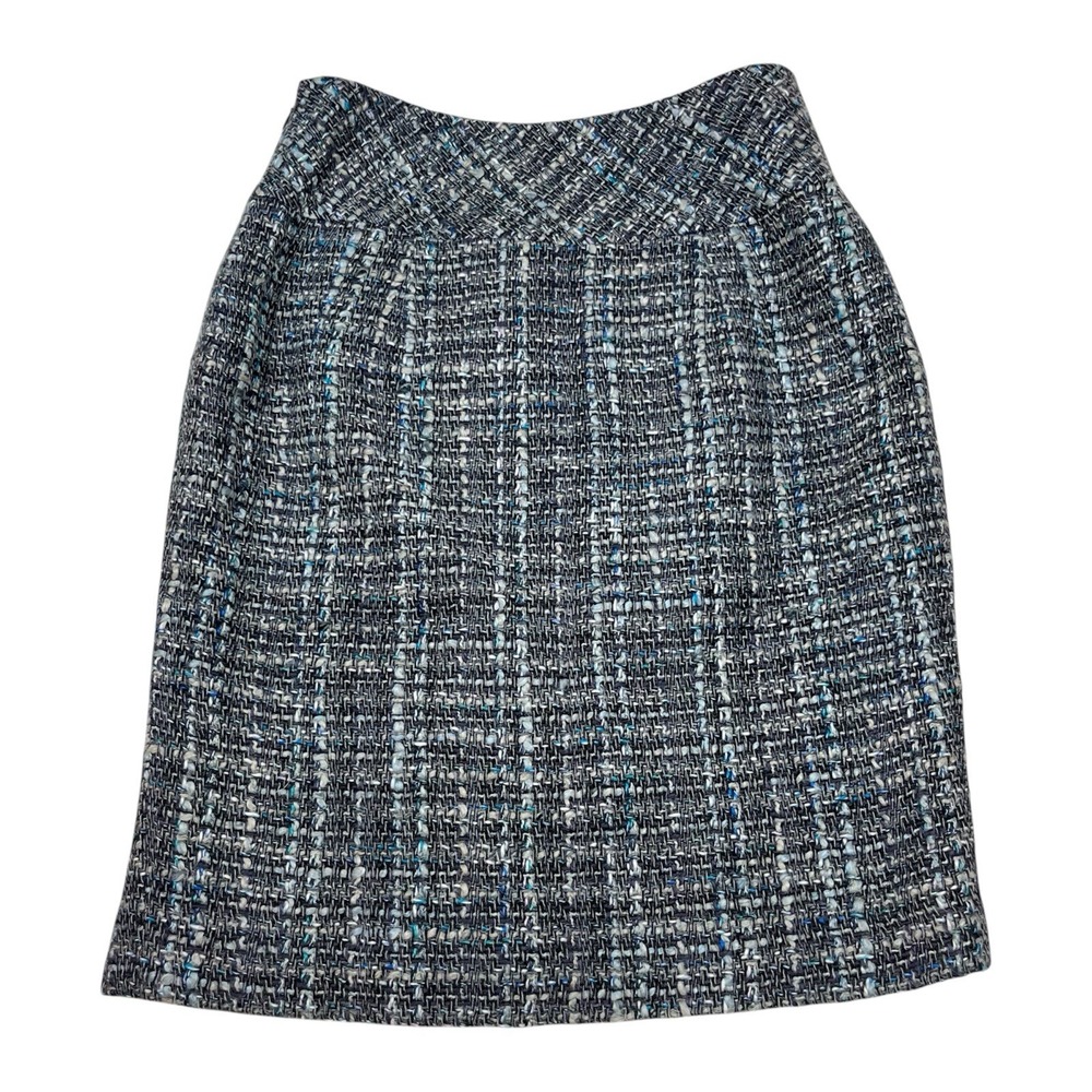 Carlisle Collection Bouclé Tweed Pencil Skirt 12